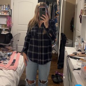 Women’s Flannel “Boyfriend Fit” (Hollister)